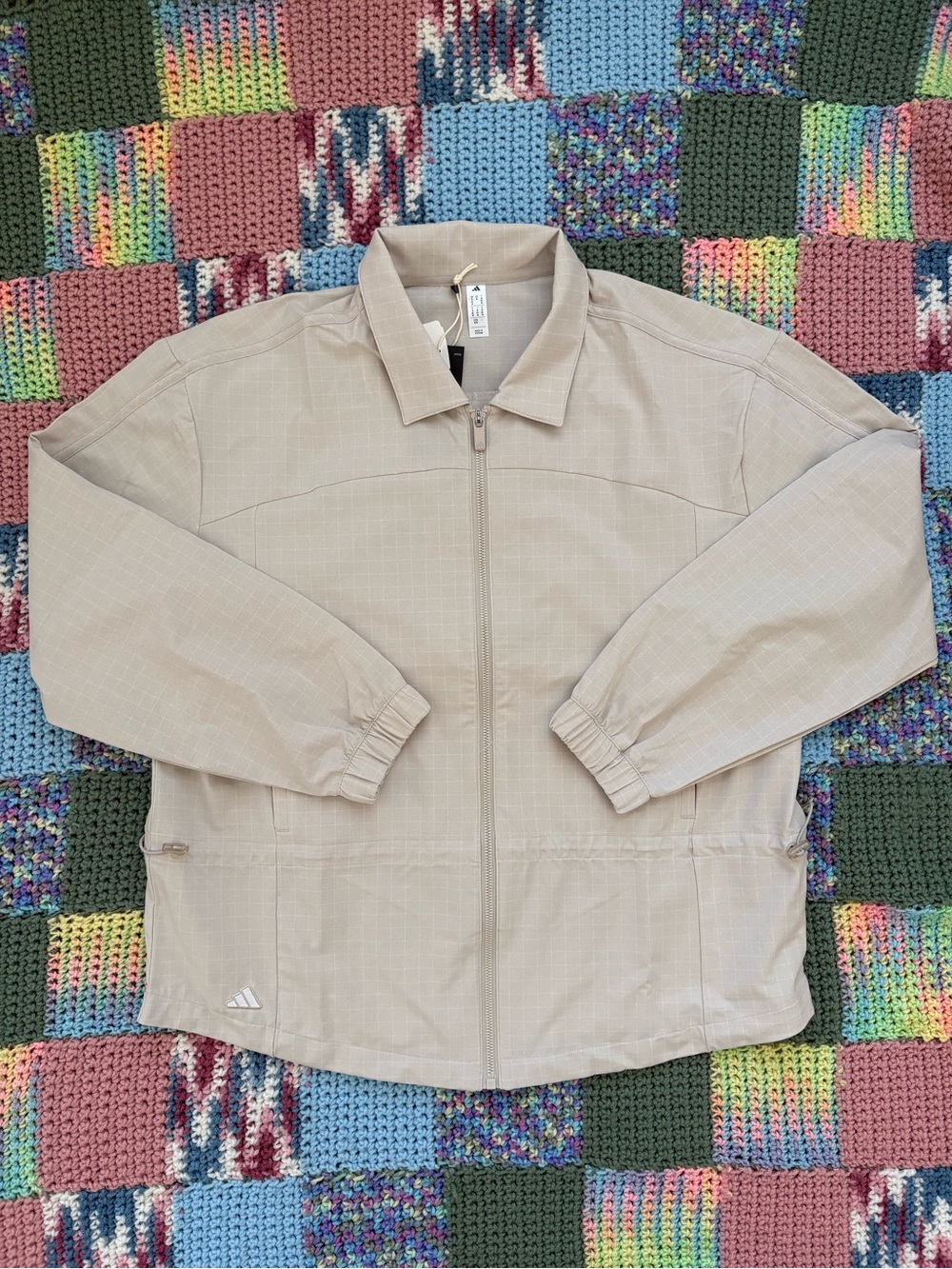 adidas golf ultimate 365+ peplum grid jacket